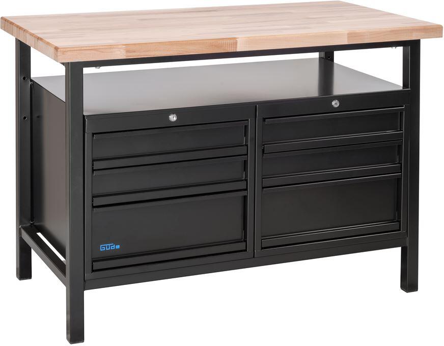 Dílenský stůl P 1200 SS Black Line Güde