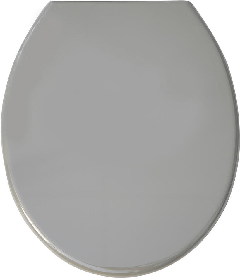 MSV WC prkénko, šedé, plast, plastové panty