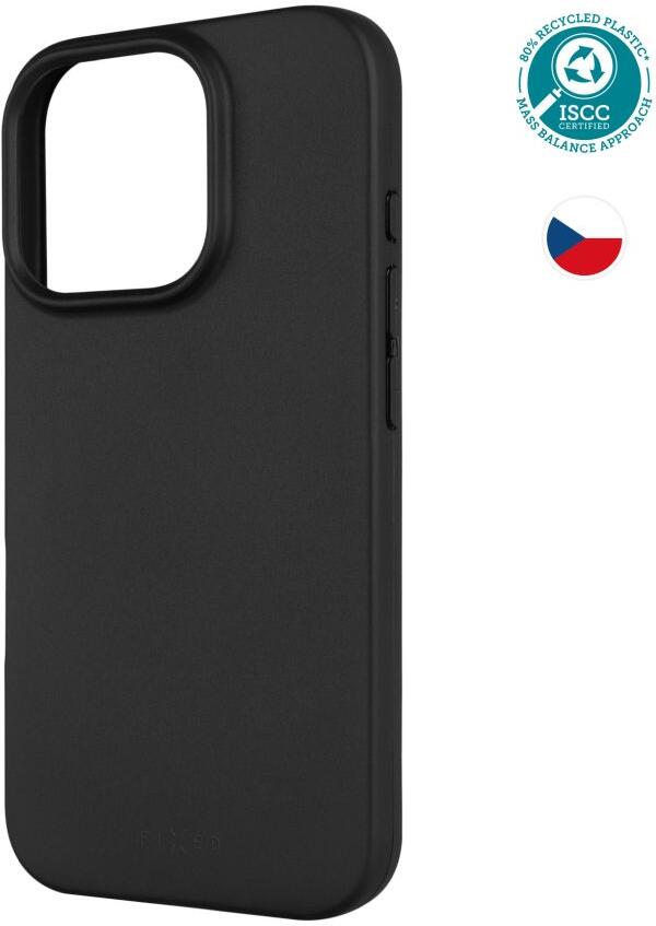 TPU gelový kryt FIXED ReStory pro Apple iPhone 16 Pro, černý