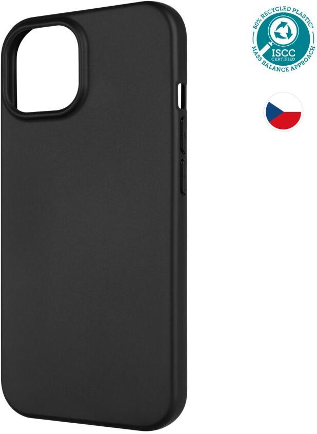 TPU gelový kryt FIXED ReStory pro Apple iPhone 15, černý