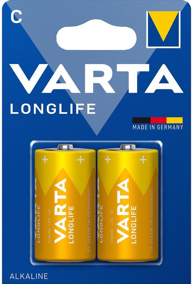 Baterie Varta LR14 2BP C Longlife Alk