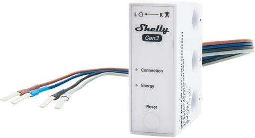 Smart meřič spotřeby SHELLY 3EM-63W Gen3 WiFi