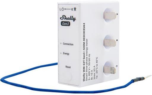 Smart meřič spotřeby SHELLY 3EM-63T Gen3 WiFi