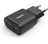 Hama USB nabíječka, 2x USB-A, 12 W/2,4 A