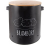 Dóza Brambory Orion 22,5 cm, černá
