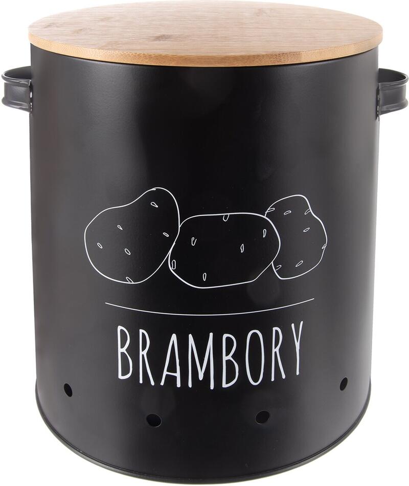 Dóza Brambory Orion 22,5 cm, černá