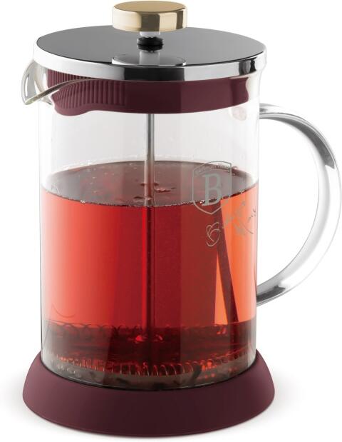 BERLINGERHAUS Konvička na čaj a kávu French Press 600 ml Leonardo Collection BH-8584