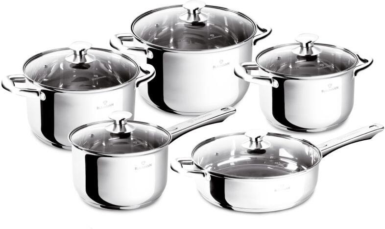 BLAUMANN Sada nádobí nerez 10 ks Gourmet Line BL-3874