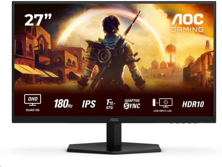 AOC MT 27" Q27G42XE - 2560x1440,IPS,180Hz,2xHDMI,DP,Repro