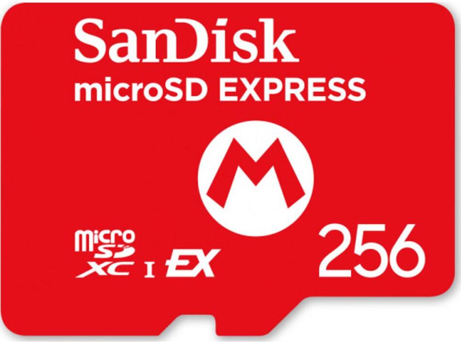 Paměťová karta Sandisk Switch 2 microSD Express card