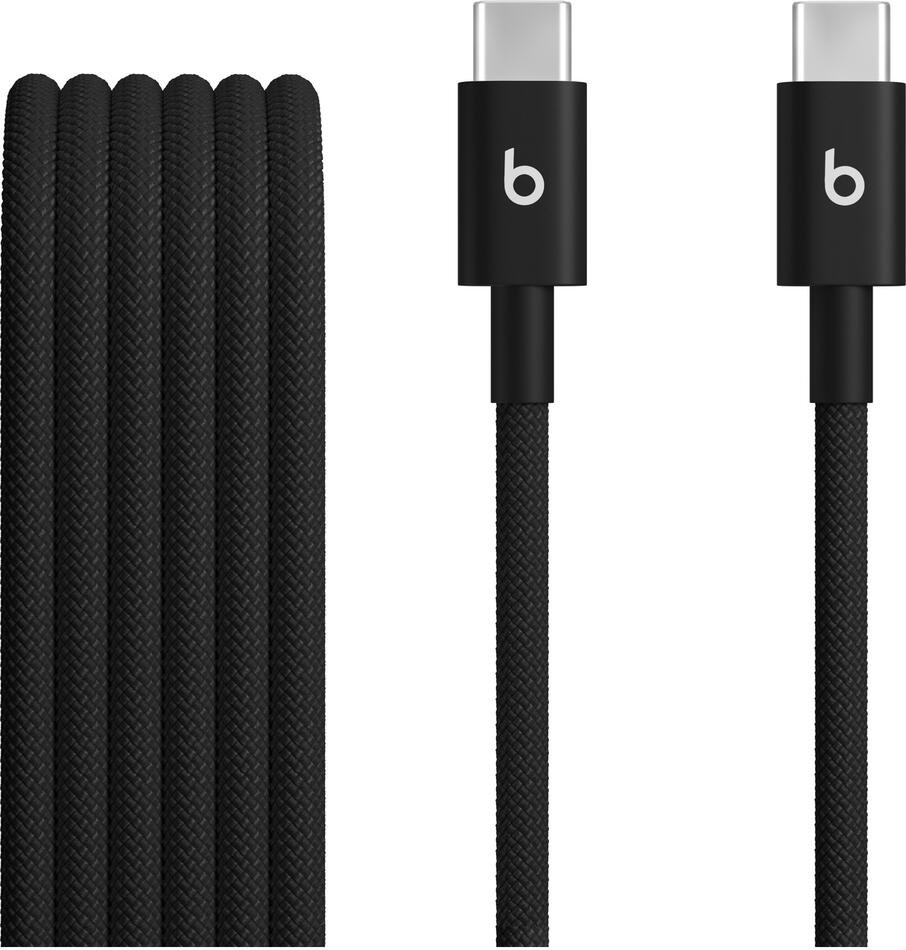Apple beats USB-C / USB-C Woven Cable (1.5m)-Black (2ks) (MDGC4EE/A)