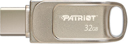 PATRIOT TAB T560/32GB/USB 3.2/USB-A + USB-C/Stříbrná (PS32GT560DS5D)