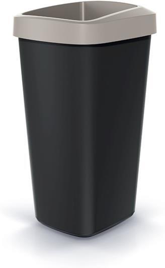 Koš odpadkový COMPACTA Q DROP světle hnědá 25l KEDEN
