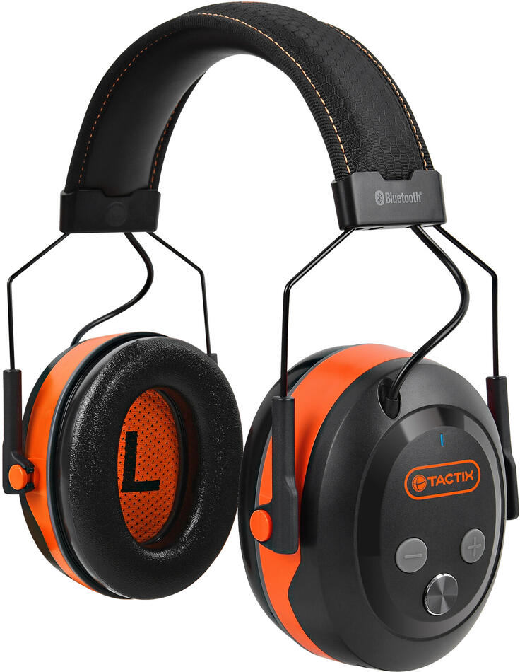 Ochranná sluchátka Tactix s bluetooth a hands-free TC488133