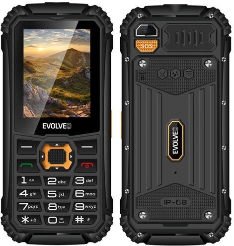 Evolveo StrongPhone Q1 Black Orange
