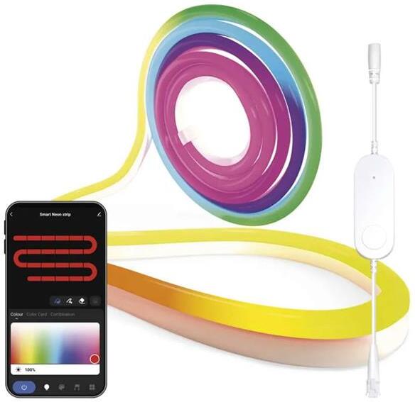Smart LED pásek 33W RGBIC EMOS ZPW513I Neon 5m WiFi Tuya