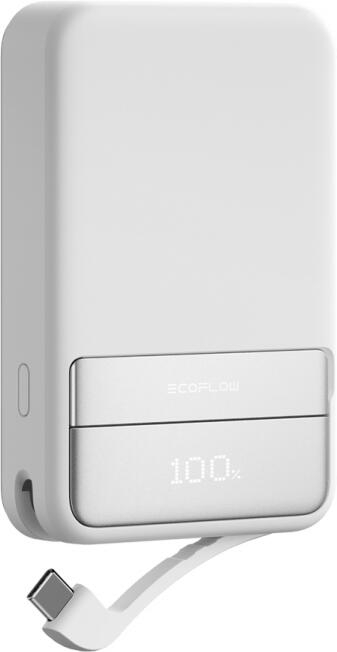 EcoFlow RAPID Magnetic Power Bank (10000mAh) - stříbrná