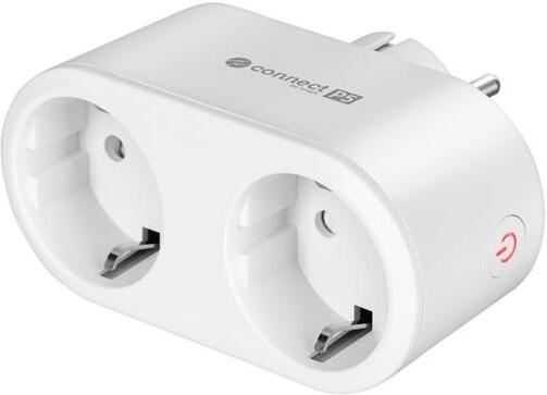 Smart dvojzásuvka KRUGER & MATZ Connect P5 White WiFi Tuya KRUGERMATZ