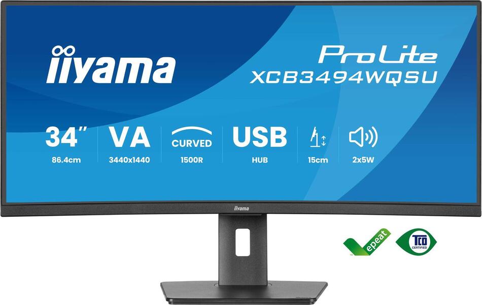 Monitor IIYAMA ProLite XCB3494WQSU-B1