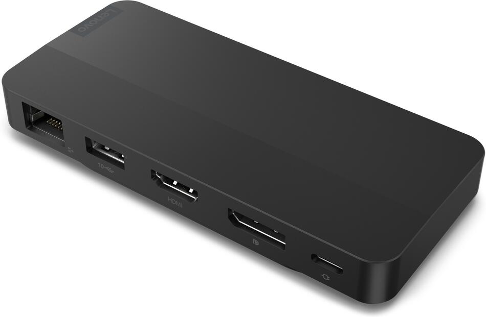 Lenovo USB-C Dual Display Travel Dock w/o Adapter (40B90000WW)