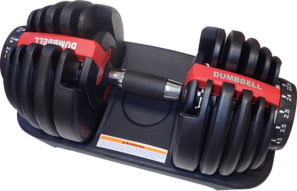 Nastavitelná činka KUBIsport 15v1 hmotnost 24 kg