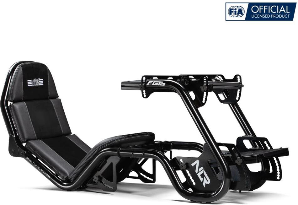 Next Level Racing F-GT PRO, Formula and GT Racing Simulator Cockpit, Black Edition (NLR-R003)