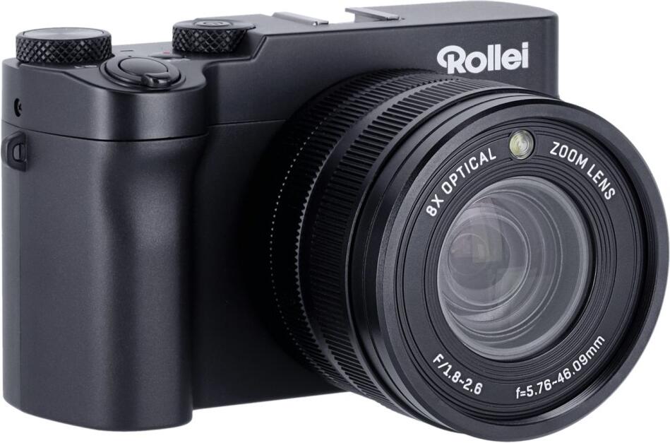 Rollei Powerflex X8 Dual Lens/ 8 MPix/ 8x zoom/ 3,6" LCD/ 5K video/ Černý (11216)