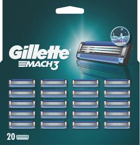 Gillette Mach3 náhr hlavice (20ks/BLI)