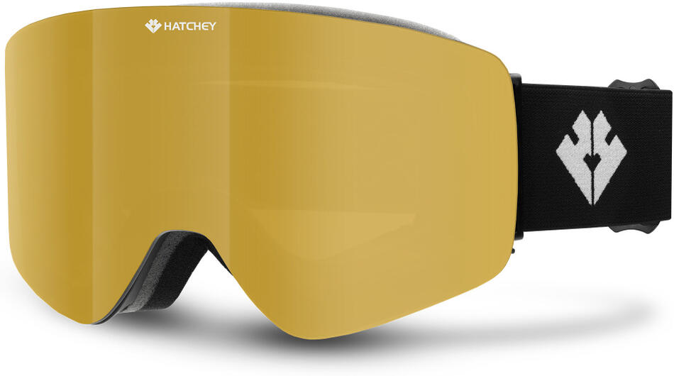 Lyžařské brýle Hatchey Fenix, black / full revo k gold