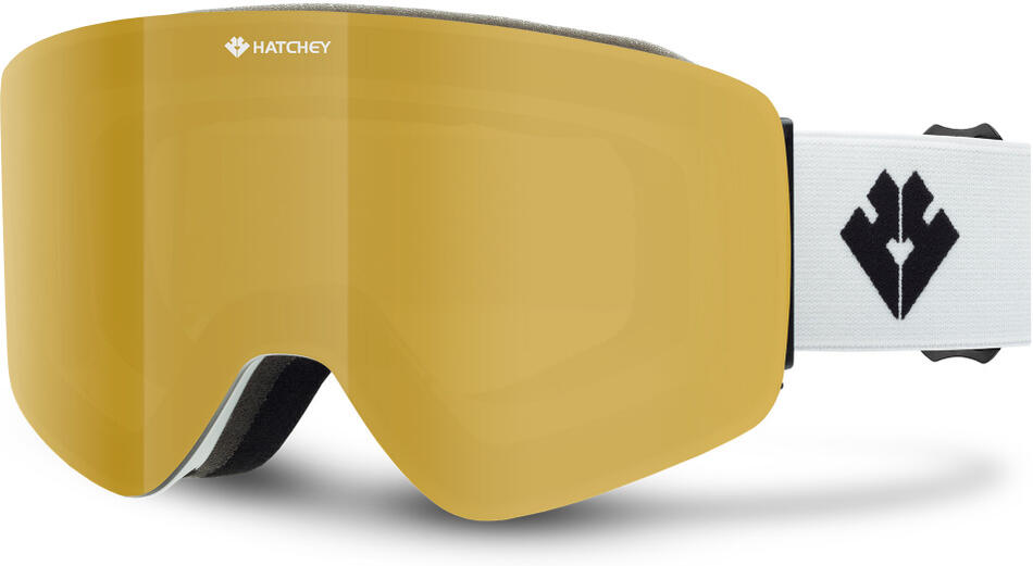 Lyžařské brýle Hatchey Fenix, white / full revo k gold