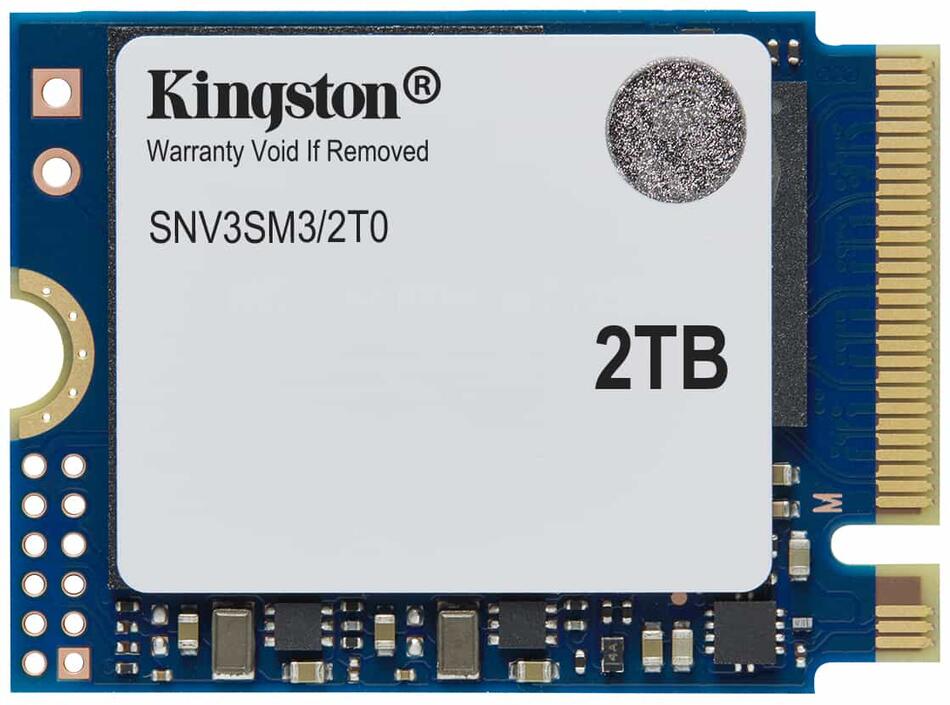 Kingston Flash SSD 2000G NV3 M.2 2230 PCIe 4.0 NVMe SSD (SNV3SM3/2T0)