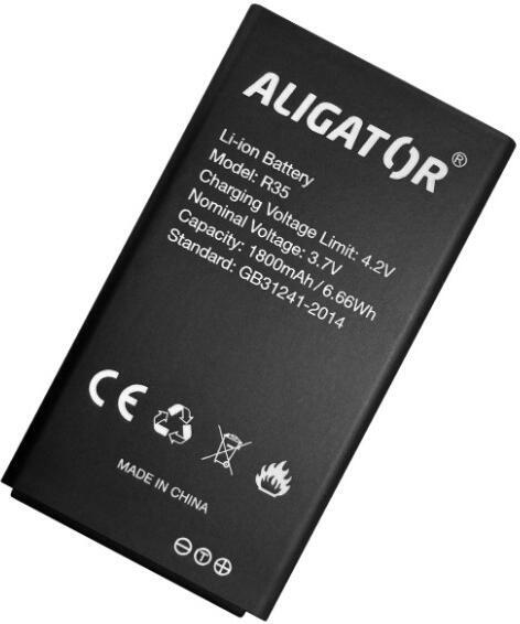Baterie ALIGATOR R35 eXtremo, Li-Ion 1800 mAh, originální
