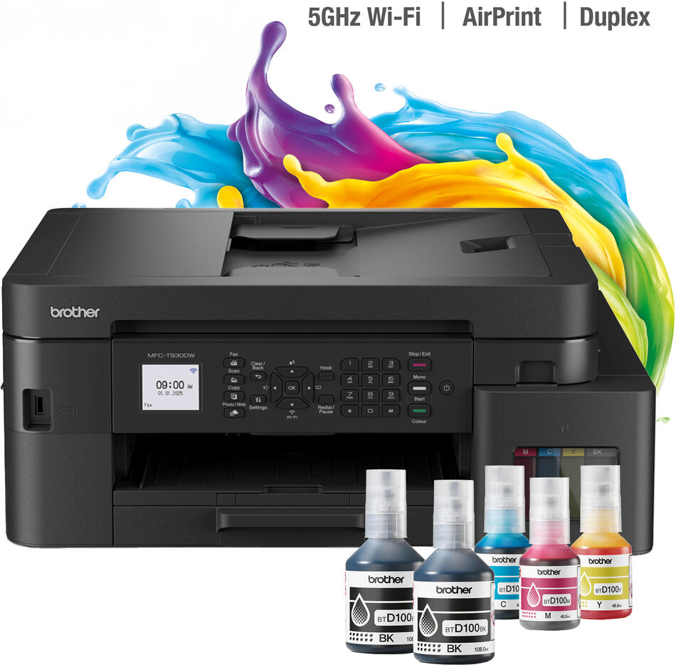 Brother / MFC-T930DW / MF / Ink / A4 / LAN / WiFi / USB (MFCT930DWYJ1)