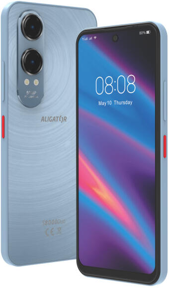 Mobilní telefon Aligator S8000 Duo 4GB/128GB, modrý