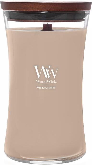 WoodWick Patchouli Créme svíčka velká