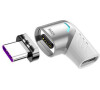 120W USB-C Magnetický nabíjecí adaptér pro smartphony / tablety (White)