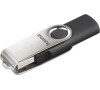 Hama rotate FlashPen, USB 2.0, 64 GB, 6 MB/s, black/silver
