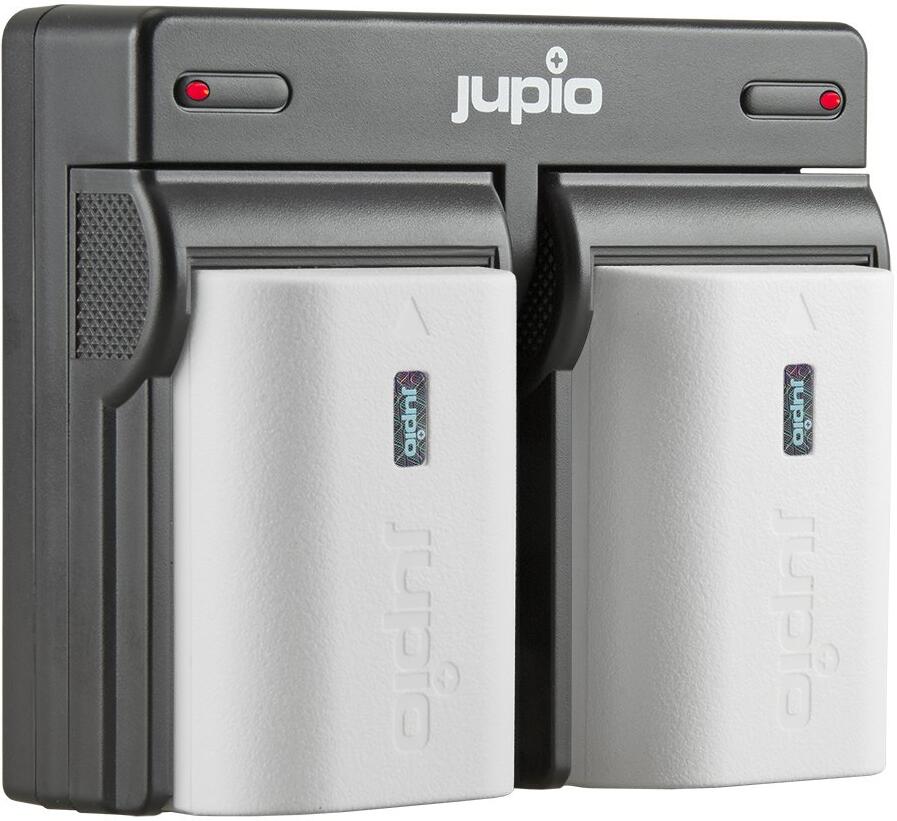 Set Jupio 2x Battery LP-E6NH *ULTRA* 2600mAh + USB Dual Charger pro Canon