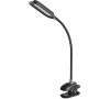 LED stolní lampička Immax CLIP CCT 7,5W černá