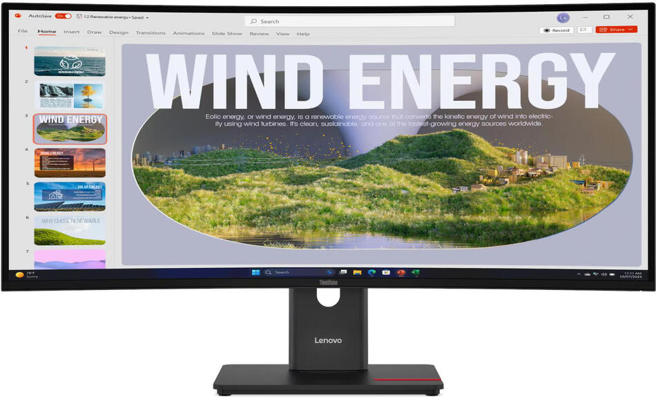 Monitor Lenovo T34WD-40 (64AEGAT1EU)