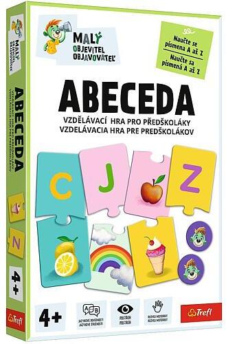 TREFL Malý objevitel Abeceda vzdělávací společenská hra v krabici 19x29x4cm