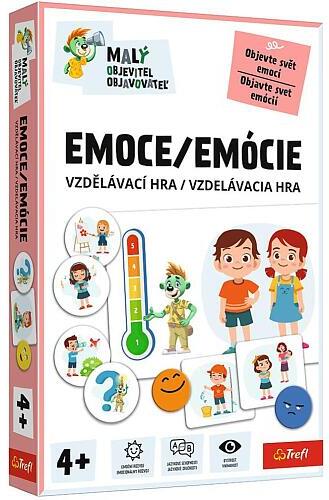 TREFL Malý objevitel Emoce vzdělávací společenská hra v krabici 19x29x4cm