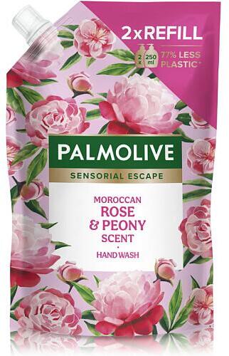 PALMOLIVE tekuté mýdlo-náhradní náplň- Růže a Pivoňka 500 ml