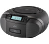 Radiomagnetofon s CD JVC RC-E444B, černý