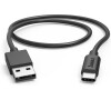 Hama kabel USB-C 2.0 typ A-C 0,5 m, černý