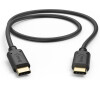Hama kabel USB-C 2.0 typ C-C 0,5 m, černý