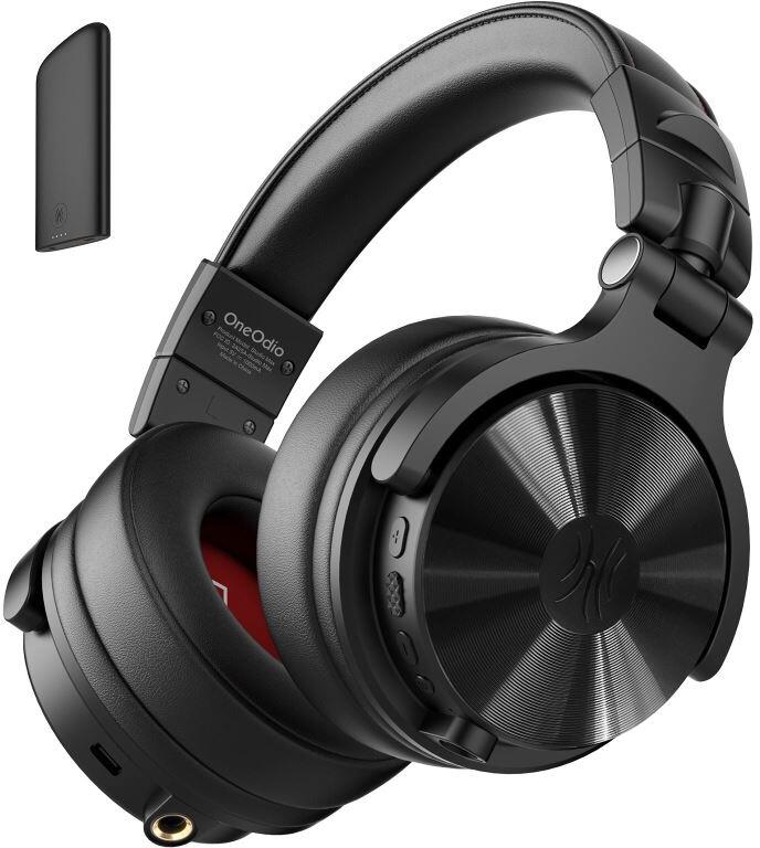 OneOdio Studio Max 1 DJ bezdrátová sluchátka – Hi-Res Audio, Ultra-Low Latency, černá (StudioMax1)