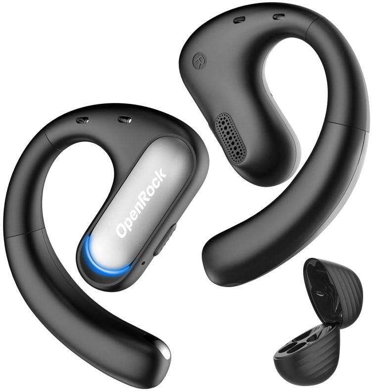 OpenRock Pro – Sportovní otevřená bezdrátová sluchátka, Bluetooth, černá (OpenRockProB)