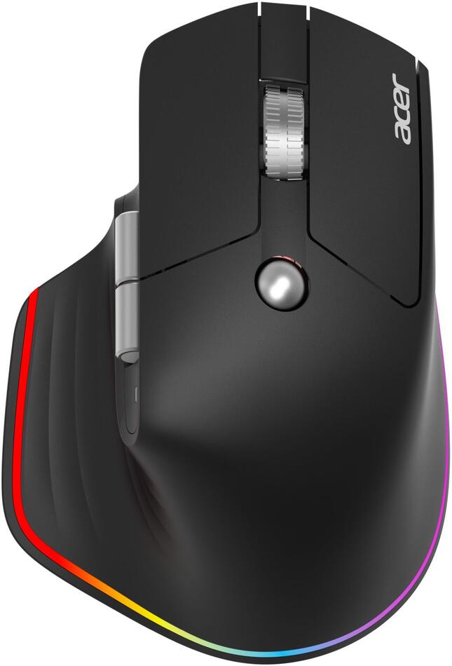 Acer Easy Fit/Ergonomická/Optická/Pro praváky/4 000 DPI/USB+BT/Černá (HP.EXPBG.021)
