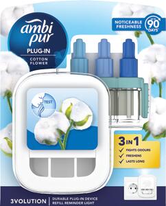 AmbiPur 3vol strojek 20ml Cotton